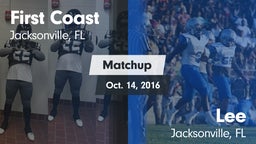 Matchup: First Coast High vs. Lee  2016