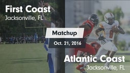 Matchup: First Coast High vs. Atlantic Coast   2016