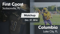 Matchup: First Coast High vs. Columbia  2016