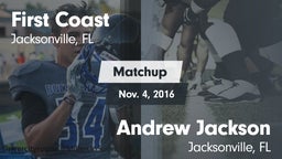 Matchup: First Coast High vs. Andrew Jackson  2016