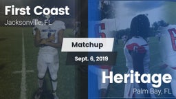 Matchup: First Coast High vs. Heritage  2019