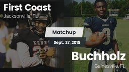 Matchup: First Coast High vs. Buchholz  2019