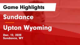 Sundance  vs Upton Wyoming Game Highlights - Dec. 12, 2020