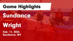 Sundance  vs Wright  Game Highlights - Feb. 11, 2023