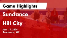 Sundance  vs Hill City  Game Highlights - Jan. 13, 2024