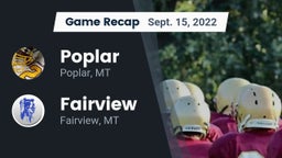 Recap: Poplar  vs. Fairview  2022