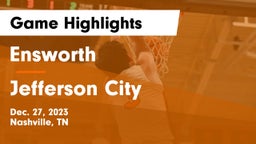 Ensworth  vs Jefferson City  Game Highlights - Dec. 27, 2023