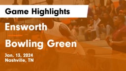 Ensworth  vs Bowling Green  Game Highlights - Jan. 13, 2024