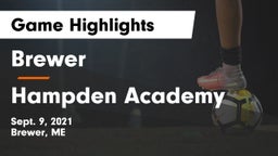 Brewer  vs Hampden Academy Game Highlights - Sept. 9, 2021