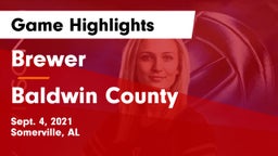 Brewer  vs Baldwin County Game Highlights - Sept. 4, 2021