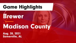 Brewer  vs Madison County  Game Highlights - Aug. 28, 2021