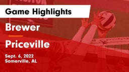 Brewer  vs Priceville Game Highlights - Sept. 6, 2022