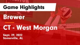 Brewer  vs CT - West Morgan Game Highlights - Sept. 29, 2022