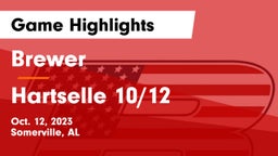 Brewer  vs Hartselle 10/12 Game Highlights - Oct. 12, 2023