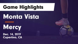 Monta Vista  vs Mercy  Game Highlights - Dec. 14, 2019
