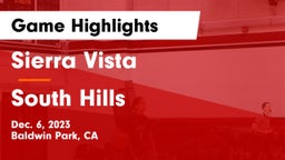 Sierra Vista  vs South Hills  Game Highlights - Dec. 6, 2023