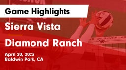 Sierra Vista  vs Diamond Ranch  Game Highlights - April 20, 2023