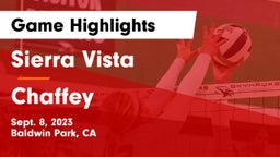 Sierra Vista  vs Chaffey  Game Highlights - Sept. 8, 2023