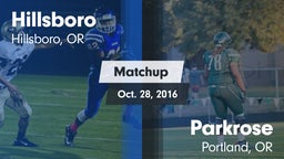 Matchup: Hillsboro High vs. Parkrose  2016