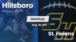Matchup: Hillsboro High vs. St. Helens  2017