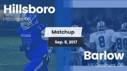 Matchup: Hillsboro High vs. Barlow  2017