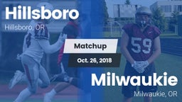Matchup: Hillsboro High vs. Milwaukie  2018