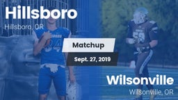 Matchup: Hillsboro High vs. Wilsonville  2019
