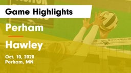 Perham  vs Hawley  Game Highlights - Oct. 10, 2020