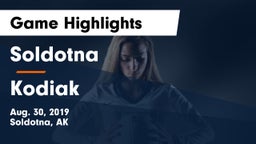 Soldotna  vs Kodiak Game Highlights - Aug. 30, 2019