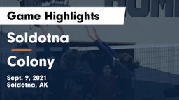 Soldotna  vs Colony  Game Highlights - Sept. 9, 2021