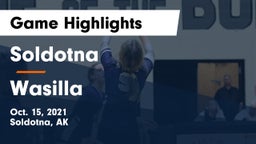 Soldotna  vs Wasilla  Game Highlights - Oct. 15, 2021