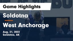Soldotna  vs West Anchorage  Game Highlights - Aug. 21, 2022