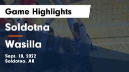 Soldotna  vs Wasilla  Game Highlights - Sept. 10, 2022
