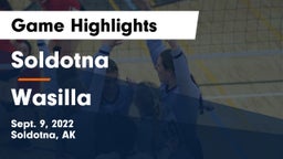 Soldotna  vs Wasilla  Game Highlights - Sept. 9, 2022