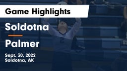 Soldotna  vs Palmer  Game Highlights - Sept. 30, 2022