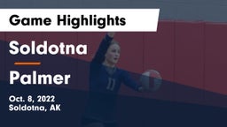 Soldotna  vs Palmer  Game Highlights - Oct. 8, 2022