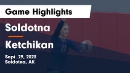 Soldotna  vs Ketchikan  Game Highlights - Sept. 29, 2023