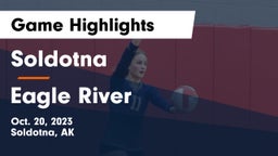 Soldotna  vs Eagle River  Game Highlights - Oct. 20, 2023