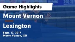 Mount Vernon  vs Lexington  Game Highlights - Sept. 17, 2019