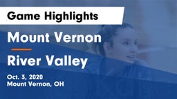 Mount Vernon  vs River Valley  Game Highlights - Oct. 3, 2020
