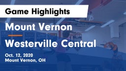 Mount Vernon  vs Westerville Central  Game Highlights - Oct. 12, 2020