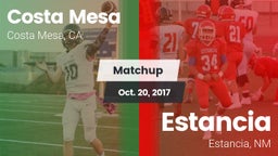 Matchup: Costa Mesa High vs. Estancia  2017