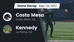 Recap: Costa Mesa  vs. Kennedy  2021