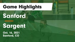 Sanford  vs Sargent  Game Highlights - Oct. 16, 2021