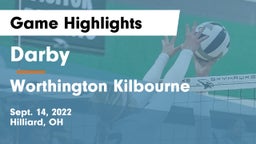 Darby  vs Worthington Kilbourne  Game Highlights - Sept. 14, 2022