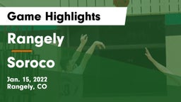 Rangely  vs Soroco Game Highlights - Jan. 15, 2022