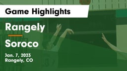 Rangely  vs Soroco  Game Highlights - Jan. 7, 2023