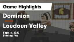 Dominion  vs Loudoun Valley  Game Highlights - Sept. 8, 2022