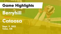Berryhill  vs Catoosa  Game Highlights - Sept. 9, 2022