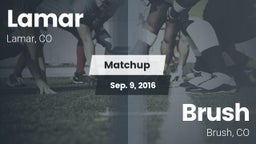 Matchup: Lamar  vs. Brush  2016
